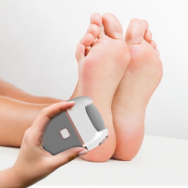 Lime à Pied de Pédicure, Nouvelle Lime à Pied Rechargeable R Mise à Niveau 2024 Lime à Pied Électronique Portable Outil de Pédicure Ensemble de Callus R du Pied