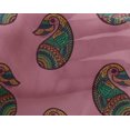 thumbnail image 4 of oneOone Georgette Viscose Fabric Paisley Block Fabric Prints By Yard 42 Inch Wide, 4 of 4