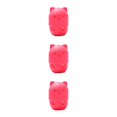 thumbnail image 2 of Wweixi Hygienic And Durable Washable And Reusable Storage Box For Cat Makeup Sponges rose red 3Set, 2 of 6