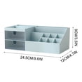 thumbnail image 3 of Makeup Organizer with Drawers - Plastic Desktop Storage Box for Cosmetics, Lipstick, and Jewelry, 3 of 3