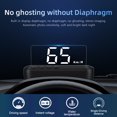 thumbnail image 4 of CARTTOU Écran de Voiture Automobile Universel OBD HD Projecteur de Vitesse HUD Affichage Tête Haute, 4 of 7