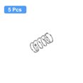 thumbnail image 3 of Unique Bargains Compression Spring, 5 Pack 304 Stainless Steel, 5mm OD, 0.5mm Wire, 10mm Length, 3 of 6