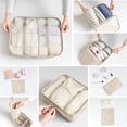 thumbnail image 5 of Ensemble de 8 Cubes d'Emballage Organisateur de Voyage, Organisateurs de Bagages Cubes de Compression pour Sac de Voyage Valise, 5 of 5