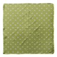 thumbnail image 4 of Bimba Green Bow & Diamond Geometric Pure Silk Printed Head Bandanas Summer Neck Wrap Scarf 40 x 80 Inches, 4 of 6