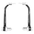 thumbnail image 3 of Motorcycle Handlebar Guard Carbon Fiber Style Aluminium Alloy Universal 22mm/0.87in, 3 of 7