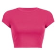 thumbnail image 3 of Women's Casual Printing Shirts Round Neck Short Sleeve Polyester for Summer Outings, 3 of 3