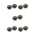 thumbnail image 2 of Thinsony 2Pcs 60mm Computer Desk Table Grommet Cover Port Wire Cable Hole Bronze 5Set, 2 of 6