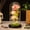 D, variante sur TopLLC Cadeau de la Saint-Valentin Lampe de Nuit Led 3 Roses Abat-Jour en Verre Ornements