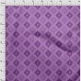 thumbnail image 4 of oneOone Rayon Purple Fabric Leaves Craft Projects Decor Fabric Printed By The Yard 56 Inch Wide, 4 of 5