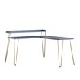 thumbnail image 1 of Ameriwood Home Haven L Desk with Riser, Black Oak, 1 of 9