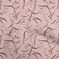 thumbnail image 1 of oneOone Rayon Light Pink Fabric Floral & Craft Projects Decor Fabric Printed By The Yard 56 Inch Wide, 1 of 4