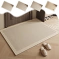 thumbnail image 1 of Tyidzon Bathroom Rugs 16x24 Inch Non Slip Bath Carpet Quick Dry Absorbent Door Mat for Bathroom Kitchen Front Door Entrance, Beige, 1 of 7