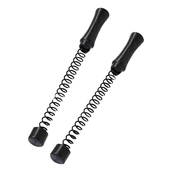 Lipstore 2 Pieces Ropeless Battle Ropes Fitness Equipment for Home Gym Office Workout Black