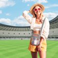 thumbnail image 3 of Clear Bag Stadium Approved, Clear Purse with Adjustable Shoulder Strap for Sports, 3 of 7