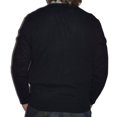 thumbnail image 4 of bar III Womens Zipper Sleeve Pullover Sweater, Grey, X-Small, 4 of 4