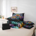 thumbnail image 4 of YST Boho Butterfly Bedding Comforter Set, 7-Piece, Cute Animal & Kawaii Wildlife, Full, 4 of 4