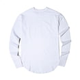 thumbnail image 3 of Shirts for Men Long Sleeve Basic Sweatshirts Loose Fit Solid Color Crewneck Pullover T-Shirt, 3 of 3