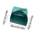 thumbnail image 3 of Sac de Collecte de Feuilles de Jardin Horizontal Semi-Circulaire avec Grand Ouverture pour Balayer et Râper Facilement, 3 of 6