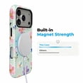 thumbnail image 2 of SKLYDDI Étui Mignon Rose à Motif Floral pour iPhone 17 Air, Compatible avec MagSafe - 80, 2 of 7