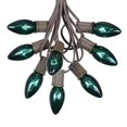 thumbnail image 1 of Novelty Lights 25 Foot C9 Twinkle Outdoor Patio Christmas String Lights, 1 of 5