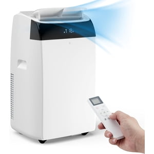 Wpond 12000 BTU 3-in-1 Cools up to 450-550 Sq.Ft Portable Air Conditioner, White