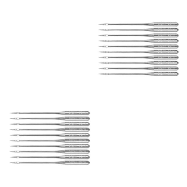 Maytalsory 1/2/3/5 Stainless Steel Durable And Reliable Professional Sewing Machine For Long-lasting Embroidery 16/100(10pcs) 2PCS