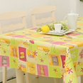 thumbnail image 4 of Butterfly/Plaid Pattern Tablecloth Oil Proof Waterproof Anti-dirt PVC Rectangle PVC tablecloth Home Home Table Cloth, 4 of 5