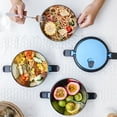 thumbnail image 4 of UsRHHA Boîte à Lunch Isolée en Acier Inoxydable, Boîte Bento Circulaire pour Bureau et École, Contenant Alimentaire Portable de 700 ml, 4 of 7