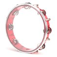 thumbnail image 2 of Tambourin, Jingles de Percussion 10 Pouces Réglables ABS Portable Métal pour Jouer Rouge, Bleu, 2 of 8