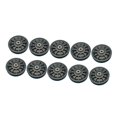 thumbnail image 1 of Lipstore 10 Pieces Fitness Bearing Pulley Wheel Cable Machine Accessories for Workout 100mm, 1 of 8