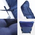 thumbnail image 4 of Outdoor Chaise Lounge Cushion Sunproof Waterproof Inlife 72.8" Garden Patio Rocking Chair Cushion, 4 of 10