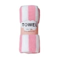 thumbnail image 2 of Absorbent Velvet Face Wash Towel for Children Household Use, Soft Striped Design with High Water Absorption, Machine Washable for Bathroom Gym and Travel, 2 of 8