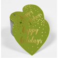 thumbnail image 2 of Inkdotpot Gold Foil Paper Hang Tag Happy Holiday Favor Tag 100 Pieces, 2 of 6