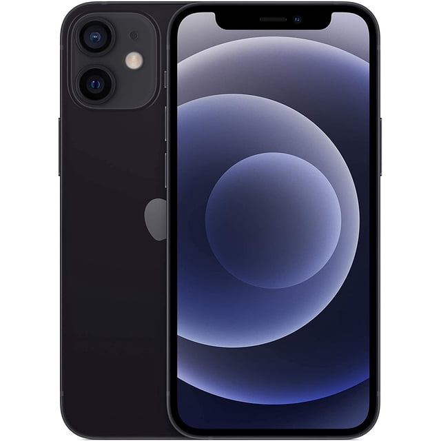 Refurbished Apple iPhone 12 Mini - Carrier Unlocked - 64 GB Black (Refurbished)