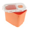 thumbnail image 4 of 10KG Rice Storage Container Cereal container 25 Dry Food Rice Storage Container Orange, 4 of 9