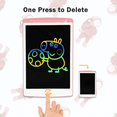 thumbnail image 3 of Adofi 8.5 Inch Colorful LCD Writing Tablet 2PC With Stylus Rope Battery, 3 of 9