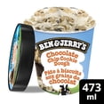 thumbnail image 2 of Ben & Jerry's Crème Glacée à la Pâte à Biscuits aux Grains de Chocolat 473 ml, 2 of 6