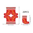thumbnail image 3 of CREATITOY 20 Pcs Christmas Disposable Paper Towels Festive Pattern Soft Absorbent Disposable Design Perfect for Holiday Dinner Party Supplies and Home Kitchen Festive Use, 3 of 6