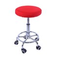 thumbnail image 2 of pitrice Housses Élastiques pour Tabouret de Bar Housse de Siège Ronde Coussin Rouge, 2 of 6