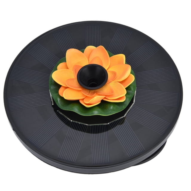Solar Fountain Water Pump, Multi Purpose Solar Powered Water Fountain Portable Interesting For Birdbaths Garden 1,2,3