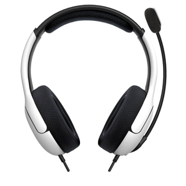 PDP AIRLITE Wired Headset: Frost White - PlayStation 5, & PlayStation 4