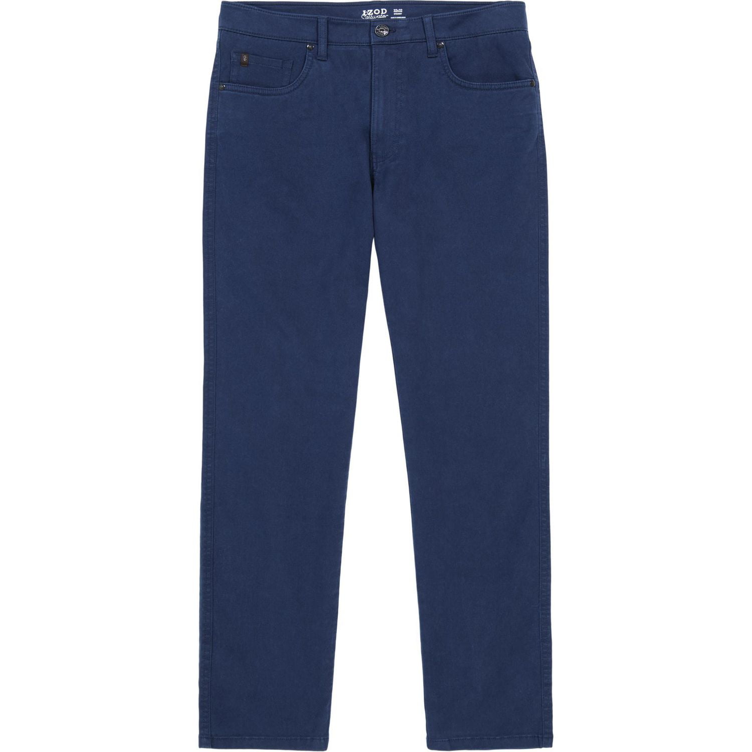 IZOD MENS STRETCH TWILL 5 POCKET PANT