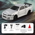 thumbnail image 1 of Voiture de Sport Télécommandée Échelle 1/43 2,4 g Entièrement Proportionnelle RC Mini Voiture de Course Drift Modèle et Noël (Version RTR) Voitures pour Tout-Petits 1 Super Voiture de Rue Magazine Trousses Scientifiques pour Filles de 6 Ans, 1 of 3