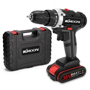 Labymos 36V Perceuse électrique multifonctionnelle Lithium batterie haute puissance sans fil à main rechargeables Perceuses à main Brush Motor