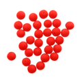 thumbnail image 2 of lucky3celectronics 30 Pcs Bouillettes EVA Up Pêche Boules Flottantes Perles s Rouge, 2 of 10