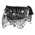 thumbnail image 3 of Belly Dance Waist Chain Black Silver, 3 of 9