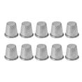 thumbnail image 1 of DIY Knitting and Manual Sewing Tool Set for Craft Enthusiasts 10pcs Plated Metal Thimble Cap for Needlework and Thread Work Hobby Accessories, 1 of 8