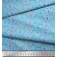 thumbnail image 2 of Soimoi Modal Satin Fabric Stripe & Paisley Print Sewing Fabric Yard 42 Inch Wide, 2 of 3