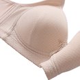 thumbnail image 3 of Bigersell Bras for Women Full-Coverage Wire-Free Bra Style T-10 Non-Slip Support Bra T-10-Gray, 3 of 4