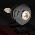 thumbnail image 2 of Verrou de Sangle de Basse, 10 Pcs Verrou de Sangle de Guitare Verrou de Sangle de Guitare Épingle d'Extrémité de Sangle de Guitare Construction Robuste, 2 of 9